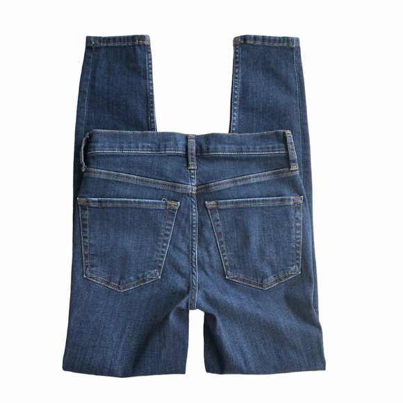 Free People Busted Knee Jeans Distressed Size 25 - Picture 8 of 10